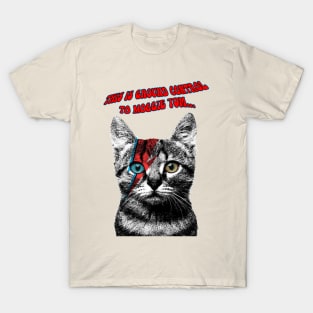 OG CAT - This Is Ground Control to Moggy Tom T-Shirt